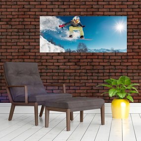 Kép - Snowboardos (120x50 cm)