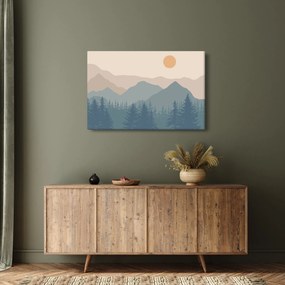 Kép - Türkiz hegység N⁰1 (90x60 cm)