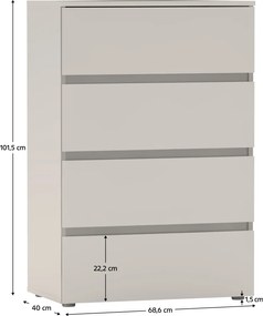 PARMAD komód, kasmír