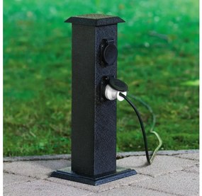 Eglo EGLO 93426 - kültéri kert oszlop aljzatokkal SCHUKO IP44 EG93426