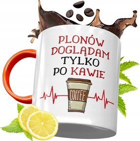 Narancssárga Bögre Gazdáknak Ajándék fényképes nyomtatással