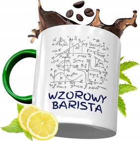 Zöld Bögre Baristáknak Születésnapi Ajándék fényképes nyomtatással