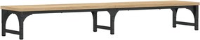 vidaXL sonoma tölgy színű szerelt fa monitorállvány 105 x 23 x 15,5 cm