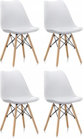 Aga 4x Étkezőszék MR2035 Fehér