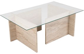 Vetrino TravertinefDohányzóasztal