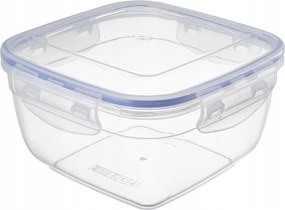 Műanyag Ételtároló Doboz Csipeszes Fedéllel Négyzet Corta 2,4l 01544