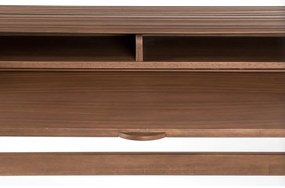 Barbier barna íróasztal kihúzható asztallappal - Zuiver