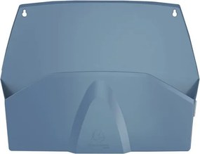 Fali rendszerező, 1 rekeszes, fekvő, 38,2x28,9x7,2 cm, EXACOMPTA Autentik, kékesszürke (EX61170D)