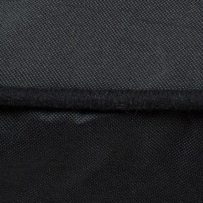 Fekete matrac kutyáknak 70x100 cm – Love Story