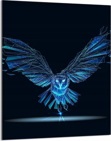 Üveg Vágódeszka 40x52 Madár a Konyhába