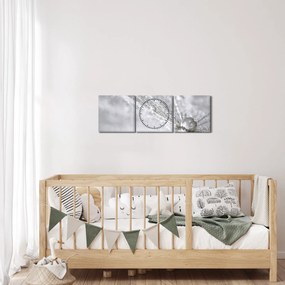 Kép - Egy csepp víz (órával) (90x30 cm)