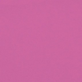 6 db rózsaszín oxford-szövet magas háttámlájú székpárna