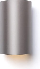 RENDL RON W 15/25 nástěnná Monaco holubí šeď/stříbrné PVC 230V LED E27 15W