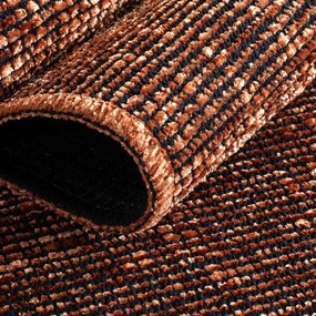 Terrakotta színű mosható szőnyeg 140x200 cm Space 1900 – Ayyildiz Carpets