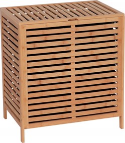 Naturis bambusz szennyestartó kosár tágas dekoratív modern fürdőszoba