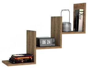 Fali polc Mist - Walnut