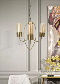 Mennyezeti lámpa versailles 3 lámpa ø 60x103cm