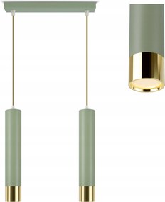 Mennyezeti függőlámpa tubus Zsálya Oliva Led konyhába nappaliba a pult felett