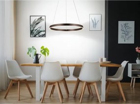 Eglo 33483 - ALCAZABA LED csillár kábelen, 2xLED/18W/230V, 3000K, Ø 55 cm, bronz