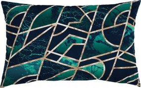 Díszpárna Glamour Zöld 45x140