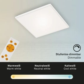 Briloner 7378-116 - LED Dimmelhető mennyezeti lámpa FRAMELESS LED/24W/230V +  távirányító