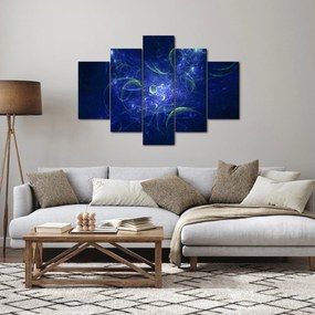 Kép - kék absztrakció (150x105 cm)