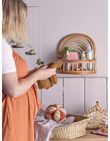 Natúr színű rattan gyerek polc Preet – Bloomingville Mini