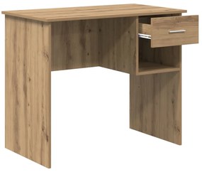 Íróasztal tárolóval Mesteri tölgy 90x49.5x75 cm Szerelt fa