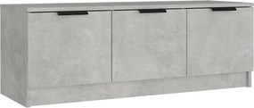 vidaXL betonszürke szerelt fa TV-szekrény 102 x 35 x 36,5 cm
