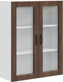 vidaXL Konyhaszekrény polcokkal Barna Tölgy 80 x 31 x 100 cm Faanyag