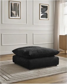 Fekete zsenília lábtartó Neil – Bobochic Paris