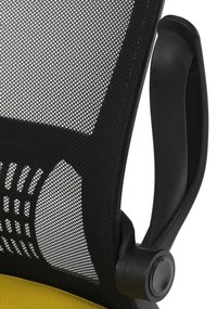 Autronic KA-K2006 YEL Irodai szék, sárga