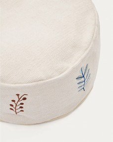 Krémszínű gyerek puff Yanil – Kave Home