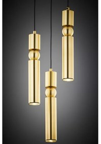 Jupiter 2019 - Csillár zsinóron ALAS 3xGU10/10W/230V arany