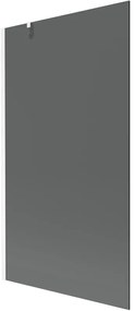 Mexen Next, kĂĄdparavĂĄn 1 szĂĄrny 100 x 150 cm, fix szĂĄrny, 6 mm szĂŒrke ĂŒveg, fehĂ©r profil, 895-100-000-00-40-20