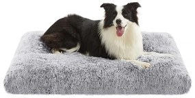 Kisállat fekhely, párnázott, mosható kutyafekhely, világosszürke | FEANDREA