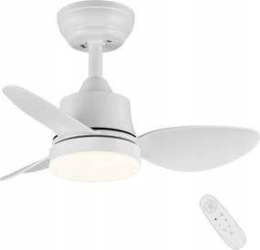 Mennyezeti ventilátor Led világítással Newday 61cm távirányító fehér
