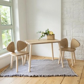 Gyerek asztal és szék szett 2 db Mickey Two Chair Set - Brown