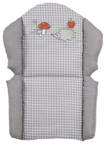 Szürke etetőszék huzat Adam &amp; Eule – Roba