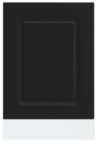 mosogatógép panel Kalmar Fekete 45x1,5x67 cm mérnöki fa