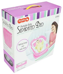 ibaby Nice rózsaszín hordozható babafészek