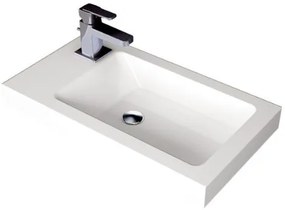 ALVIT - porcelán mosdókagyló - kézmosó 45 x 25 cm