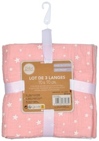 Muszlin pelenka készlet 3 db-os – Bébé Douceur