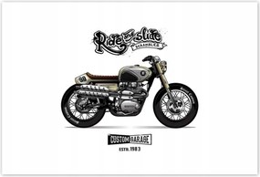 Poszterek 200x135 Motorkerékpár Antik Vintage