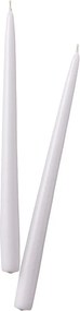 TWIN FLAME gyertya 31cm 2 db , fehér