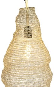 Keleti függőlámpa arany - Nidum Rombo