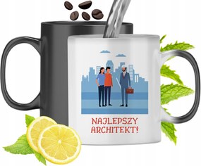 Mágikus Bögre Építésznek Színváltó Nyomtatott Fényképpel