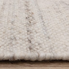 Elefántcsont színű kétoldalas-kézi szövésű gyapjúkeverék szőnyeg 200x290 cm Birkdale Ivory – Asiatic Carpets