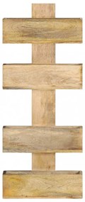 tömör mangófa fali újságtartó 30 x 11 x 72 cm