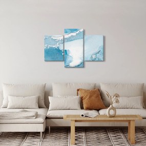 Kép - Kék dekoráció (90x60 cm)